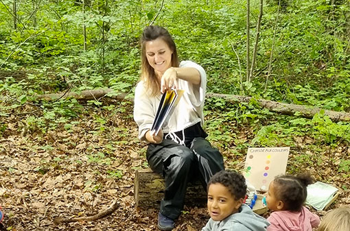 #33 « Une expérience de l’éducation plein air : du coschooling à l’enseignement » – avec Alexandra, enseignante.