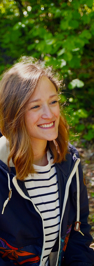 Claire, professionnelle de l'éducation par la nature.